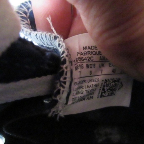 Converse Chuck Taylor All Star Pro Womens Size 9 Suede Obsidian Blue Skate Shoes - Picture 7 of 9